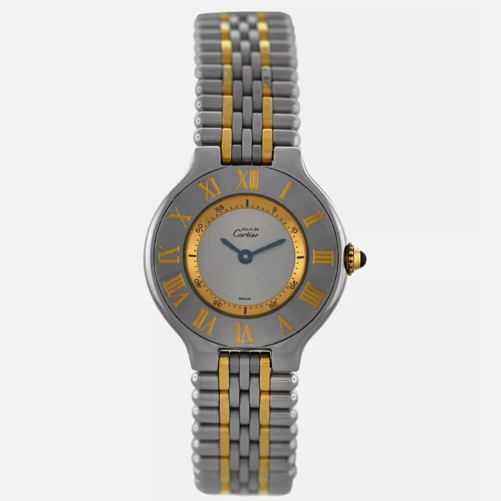 Cartier Must De Cartier 28mm 18k Gold Watch